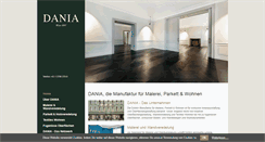 Desktop Screenshot of dania.at
